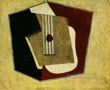 The guitar 1918 cubism Pablo Picasso Oil Paintings